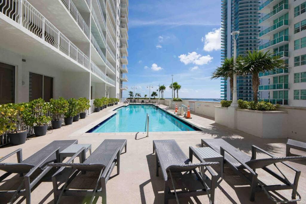 Iconic High Floor 3 Bedrooms In The Heart Of Miami Luaran gambar